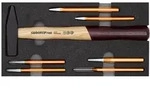 Gedore Hammer-/Mei&szlig;elsatz 2/6 CT-Modul 7-tlg.