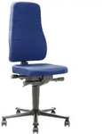 Bimos Arbeitsstuhl 9643-6802 All-In-One 2 Sitzh&ouml;he 450-600 mm, mit Gleiter, Stoff