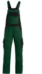 FHB Latzhose Herren Twill Eckhard 130630 60 gr&uuml;n/schwarz