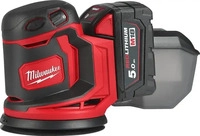 Milwaukee Akku-Exzenterschleifer M18 BOS125-502B, incl. 2x Akku 5 Ah,...
