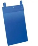 DURABLE Dokumententasche B210xH297 mm A4 hoch blau mit Lasche VE 50 St&uuml;ck
