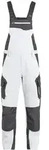FHB Latzhose Pascal Gr. 29 wei&szlig;/anthrazit