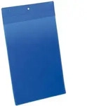DURABLE Magnettasche NEODYM B210xH297 mm A4 hoch blau VE 10 St&uuml;ck