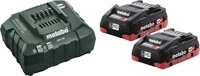 Metabo Basis-Set 18 V, incl. 2x Akku LiHD 4 Ah, Ladeger&auml;t
