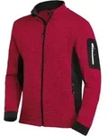 FHB Strickjacke Christoph 79595 Gr. XL rot/schwarz