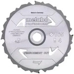 Metabo S&auml;geblatt fibercement cut - professional, 165x20 Z4 PCD FZ 5&deg;
