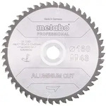 Metabo S&auml;geblatt aluminium cut - professional, 160x20 Z48 FZ/TZ 5&deg;neg