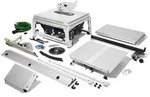 Festool Tischkreiss&auml;ge TKS 80 EBS-Set, incl. 1x Kreiss&auml;geblatt, Absaug-Set,