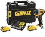 DeWalt Akku-Schrauber 12 V / 1/4, incl. 2x Akku 2 Ah, Schnellladeger&auml;t, Zubeh&ouml;r,