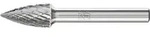 PFERD TOOLS Hartmetall Fr&auml;sstift Spitzbogen SPG &Oslash; 10x20mm Schaft-&Oslash; 6 mm Z3P