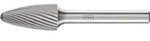 PFERD TOOLS Hartmetall Fr&auml;sstift Rundbogen RBF &Oslash; 12x25 mm Schaft-&Oslash; 6 mm Z3