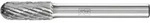 PFERD TOOLS Hartmetall Hochleistungsfr&auml;sstift TOUGH Walzenrund WRC &Oslash; 08x20mm