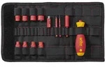 Wiha Schraubendreher und Steckschl&uuml;sseleinsatz 1/4 Set slimVario electric gemischt