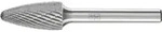 PFERD TOOLS Hartmetall Fr&auml;sstift Rundbogen RBF &Oslash; 12x25 mm Schaft-&Oslash; 6 mm Z3P
