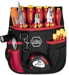 Wiha Werkzeug Set Elektriker gemischt, 18-tlg. inkl. G&uuml;rteltasche