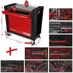 KS Tools Performanceplus Werkstattwagen-Satz P25 mit 564 Werkzeugen f&uuml;r 8 Schubladen
