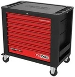 KS Tools Werkstattwagen PERFORMANCEplus P20 SCHWARZ/ROT, mit 8 Schubladen