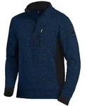 FHB Herren Strickpullover Patrick 79597 Gr. L marine/schwarz
