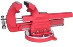 KS Tools Parallel-Schraubstock mit Drehteller, 167 mm