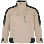 FHB Arbeitsjacke wasserabweisend Lars Gr. 5XL beige/schwarz