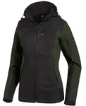 FHB Softshelljacke Damen Julia stark wasserabweisend Gr. XS oliv/schwarz