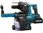 Makita Akku-Kombihammer HR004GM202, 40 V, SDS-plus/Bohrfutter, incl. 2x Akku 4 Ah,