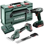 Metabo Akkuset Combo Set 2.2.5 18V; BS 18 + SGS 18 LTX Q; metaBOX 165 L