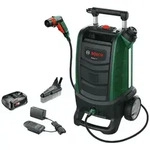 Bosch Akku-Reinigungsger&auml;t f&uuml;r den Au&szlig;enbereich Fontus 18V, Akkupack, Ladeger&auml;t,