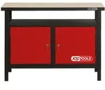 KS Tools Profi-Werkbank mit 2 T&uuml;ren, H840xB1200xT600 mm