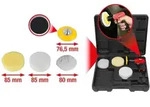 KS Tools 1/4 Mini-Druckluft-Polierer-Satz, 5-tlg.