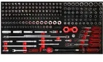 KS Tools 1/4 + 3/8 Steckschl&uuml;ssel-Satz in Schaumstoffeinlage, 213-tlg.