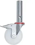 Hymer Lenkrolle ohne Spindel, Rollen-&Oslash; 125 mm