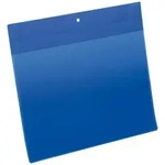 DURABLE Magnettasche NEODYM B297xH210 mm A4 quer blau VE 10 St&uuml;ck