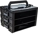 i-BOXX Rack 3er Block leer B445xT342xH301 mm