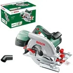 Bosch Handkreiss&auml;ge PKS 66 A, incl. S&auml;geblatt, Parallelanschlag, Zubeh&ouml;r, Karton