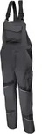 Herren Latzhose K&uuml;bler ActiviQ high Gr. 48 anthrazit/schwarz