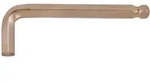 KS Tools BERYLLIUMplus Innensechskant-Winkelstiftschl&uuml;ssel, 10 mm, mit Kugelkopf