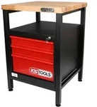 KS Tools Werkbank mit 3 Schubladen, H840xB600xT600 mm
