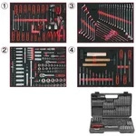 KS Tools Universal-Systemeinlagen-Satz f&uuml;r 4 Schubladen mit 515 Premium-Werkzeugen