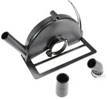 Makita Absaughaube Schieben 230 mm, f&uuml;r Winkelschleifer GA9040R, GA9061R