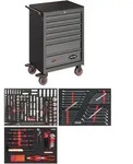 VIGOR Werkstattwagen Series M, mit Sortiment, 238-tlg., Anzahl Werkzeuge: 238