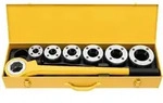Rems Hand-Gewindeschneidkluppe eva Set R 1/2 -3/4 -1- 1 1/4-1 1/2-2, im
