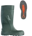 Dunlop Sicherheitsgummistiefel Purofort+ full safety S5 SRC Gr. 41 gr&uuml;n