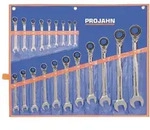 Projahn GearTech Schl&uuml;ssel Satz Rolltasche umschaltbar 20 -tlg. 6 - 7 - 8 - 9 - 10 -