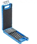 PFERD TOOLS Diamant-Hemmungsfeilen-Set 5-tlg. 140mm D91 (fein) f&uuml;r kl. Geometrien