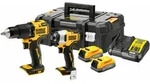 DeWalt Akku-Kombopack (2-tlg.), 18 V, incl. Schlagbohrschrauber DCD709,