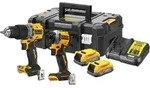 DeWalt Akku-Kombopack (2-tlg.), 18 V, incl. Schlagbohrschrauber DCD805,