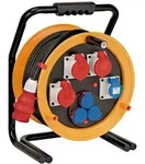 Brennenstuhl Brobusta CEE 4 IP44 Industrie-/Baustellen-Kabeltrommel, 40m-Spezialgummi