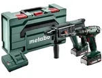Metabo Akku Combo Set 2.3.2 18 V, BS 18 + KH 18 LTX 24, metaBOX 165 L