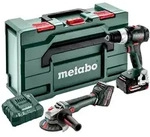 Metabo Akku Combo Set 2.9.4 18 V, BS 18 LT BL + WB 18 LT BL 11-125 Quick, metaBOX 165